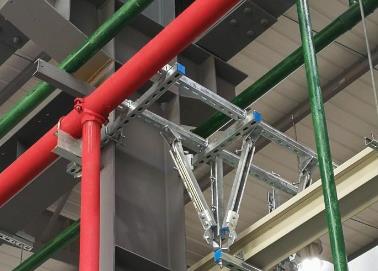 银川该抗震支架的整体式支吊架结构协调性好